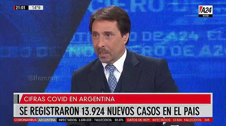 Eduardo Feinmann: 'Llegamos a los 30 mil, esta vez sí'