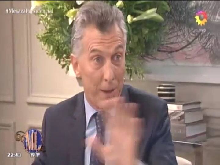 Mauricio Macri y Juliana Awada con Mirtha Legrand - Parte III