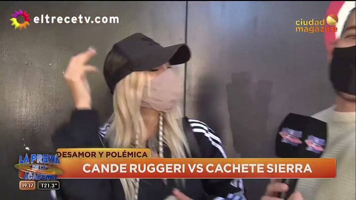 El apodo que le puso Cande Ruggeri a Cachete Sierra, su exnovio - Fuente: eltrece