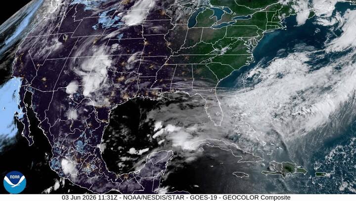 Satélite De La NOAA Hoy