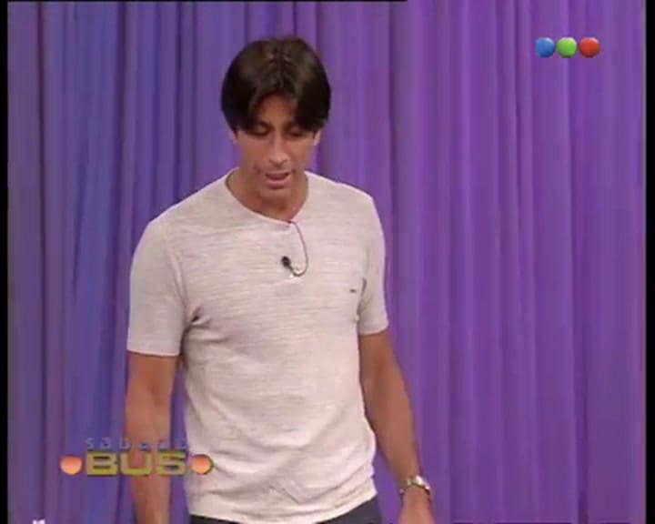 Mario Sánchez en Sabado Bus