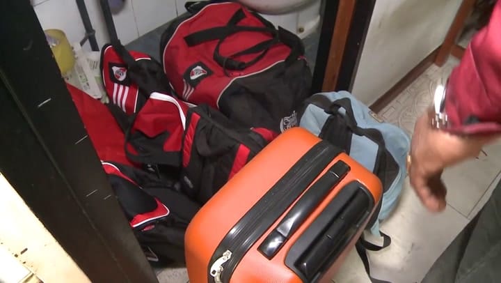 Así fue el allanamiento a los barras de River - Gentileza: Policía de la Ciudad