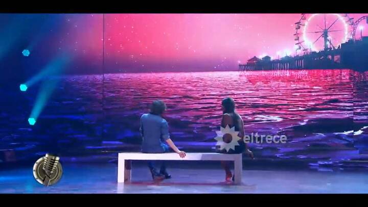 Cantando 2020. Lola Latorre y Lucas Spadafora cantaron 'Chau' de Julieta Venegas y No te va a gustar