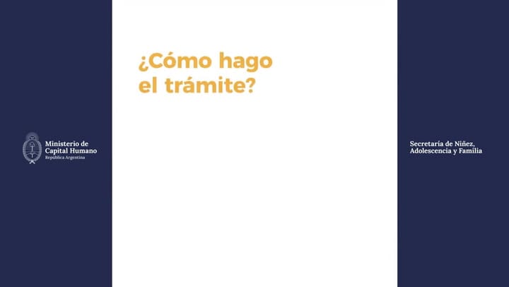 Cómo actualizar los datos para el Programa de Acompañamiento Social