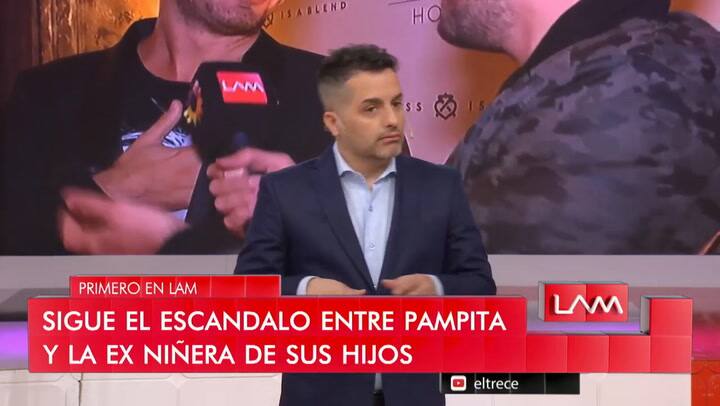Pampita dio detalles de cómo se separó de Vicuña - Gentileza: eltrece