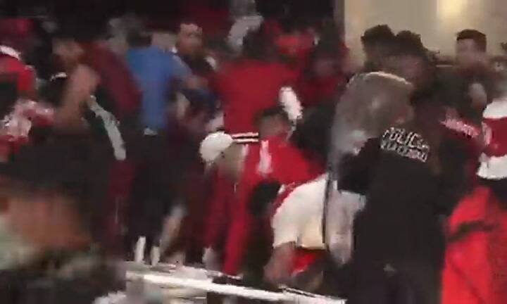 Los incidentes en el ingreso de los hinchas de River en el Monumental