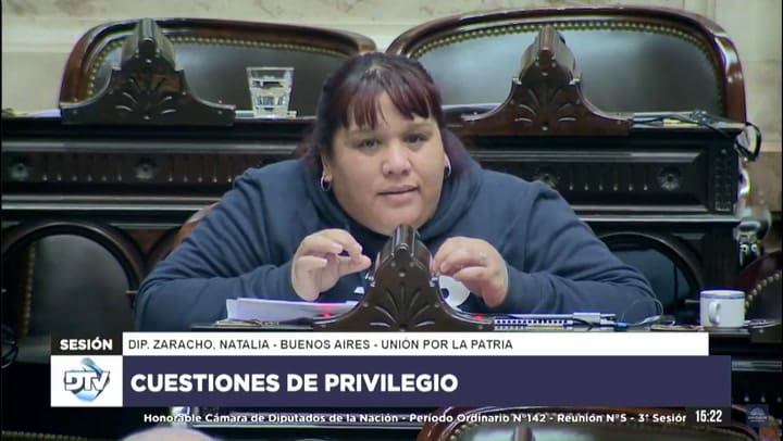 Discurso Natalia Zaracho