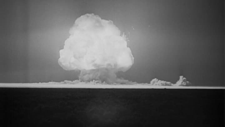 Así fue la primera explosión de la bomba atómica en Nuevo México