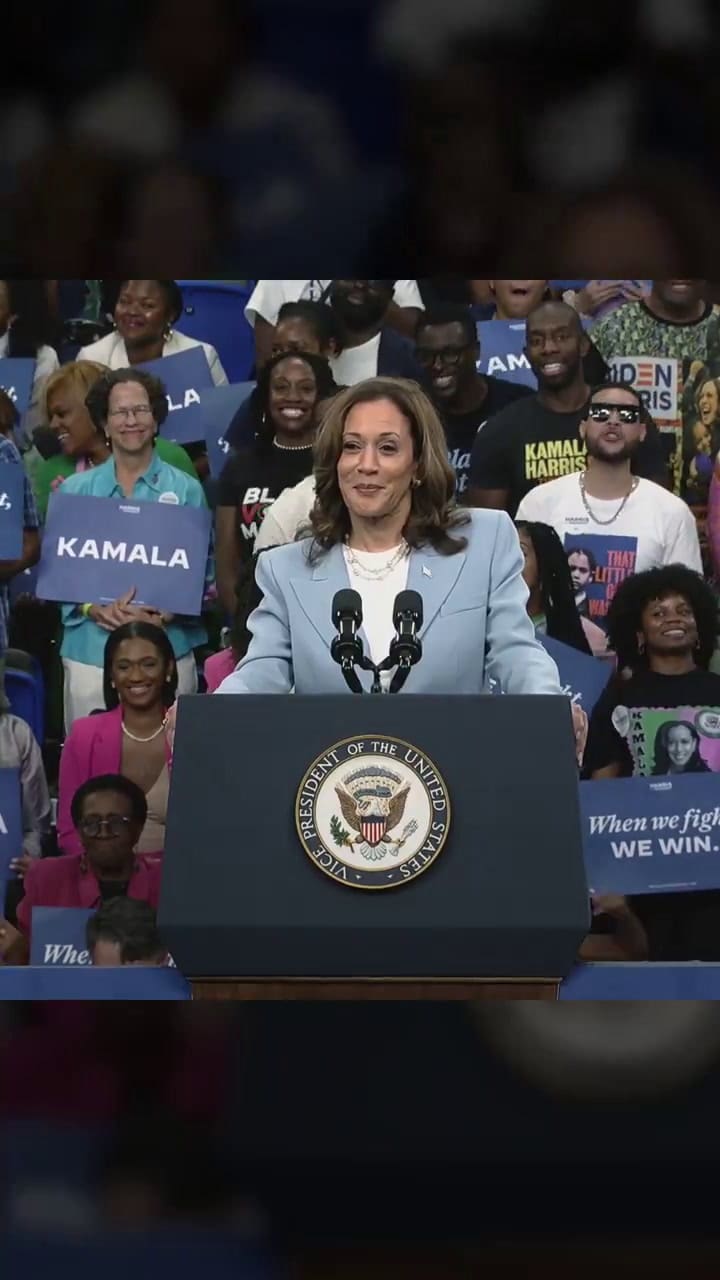 El Fragmento Del Discurso En El Que Harris Desafía A Trump