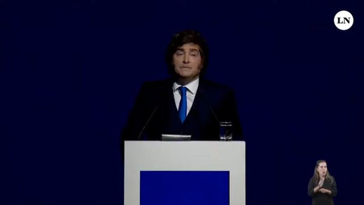 Milei: "Impactó inflación, la guerra, el transporte y la carne"