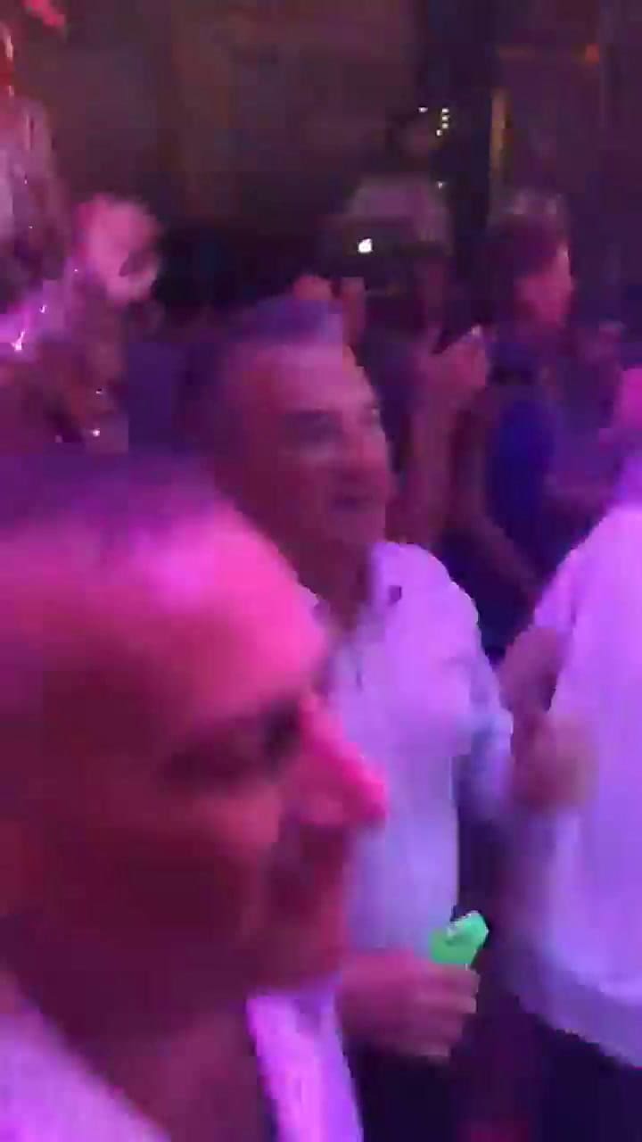 El embajador argentino en Israel, Sergio Urribarri, estuvo en una fiesta en Tel Aviv.