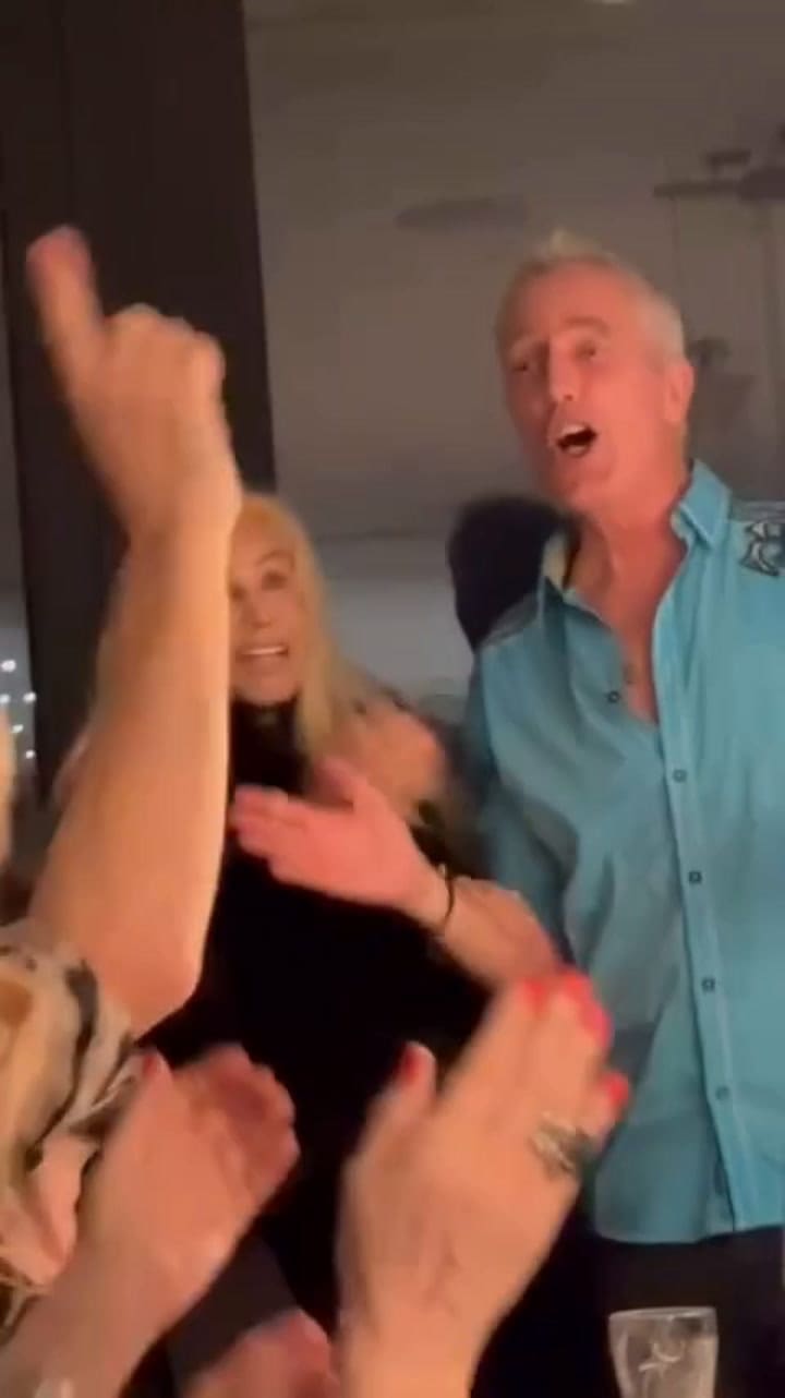 Susana Giménez en el cumpleaños de Marley