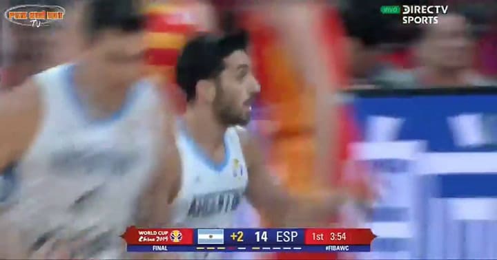 ¡Desde la defensa! - Fuente: Twitter