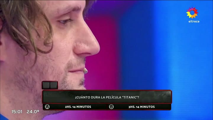 Fue por el récord de Los 8 escalones, pero sufrió un duro revés: la pregunta fácil en la que falló