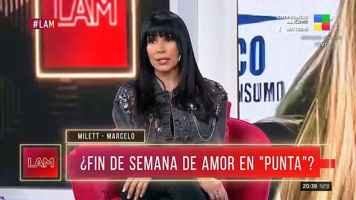 Marixa Balli apunto otra vez contra Marcelo Tinelli en LAM