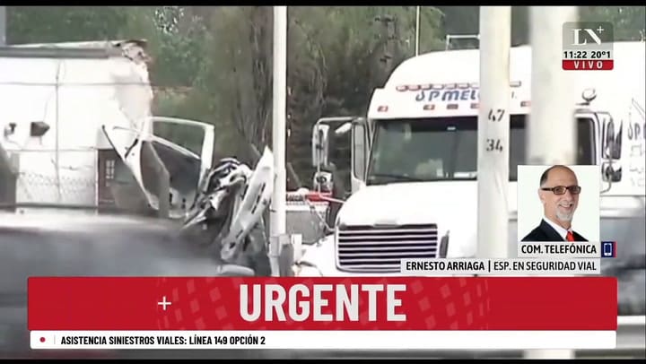 Choque En Acceso Oeste