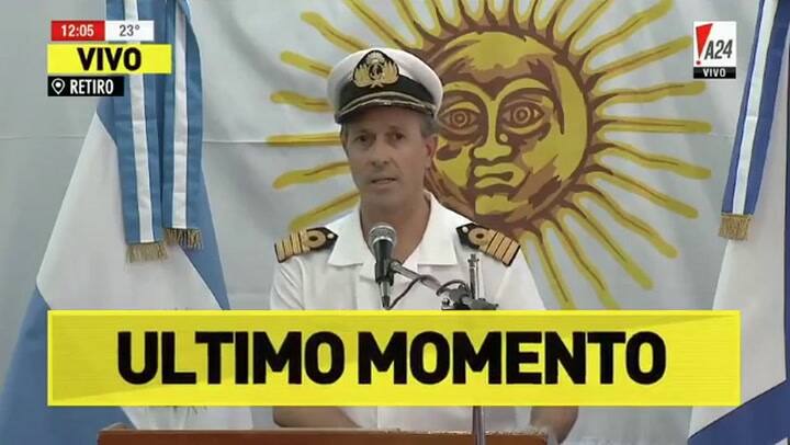 Balbi: 'El Panther inspecciona un objeto a 940 metros'