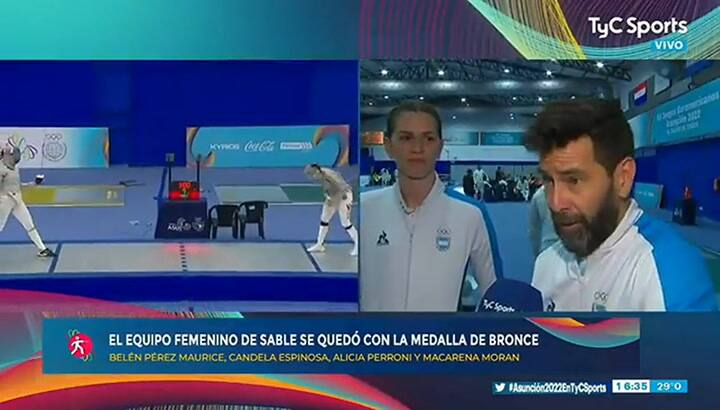 El contundente reclamo de Lucas Saucedo, entrenador de la Selección Argentina de esgrima