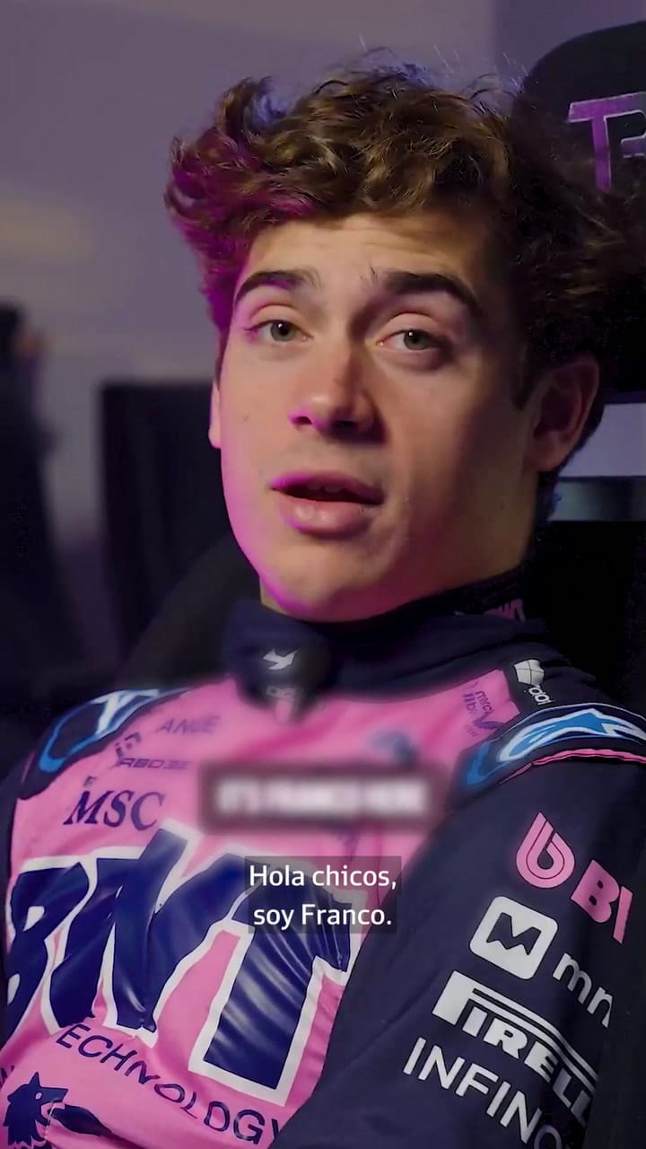 Franco Colapinto "dio una vuelta" en el circuito de Australia