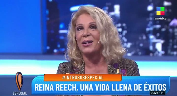 Reina Reech contó los secretos de su histórica pelea con Marcelo Tinelli