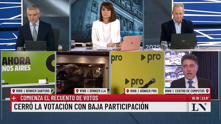 Baja participación en las Elecciones legislativas 2025