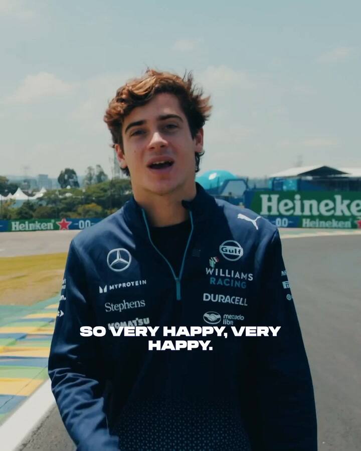 Franco Colapinto Interlagos formula 1