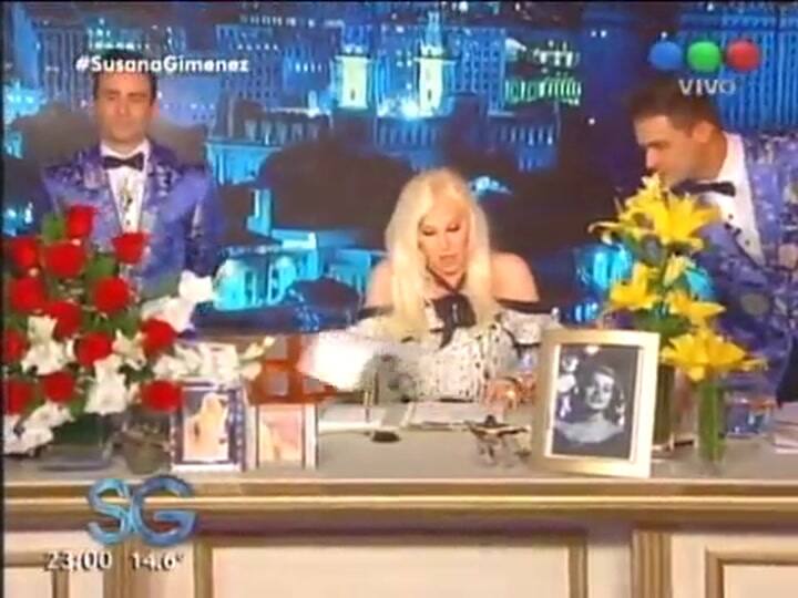 Saludo de Susana a Macedo-Urtubey