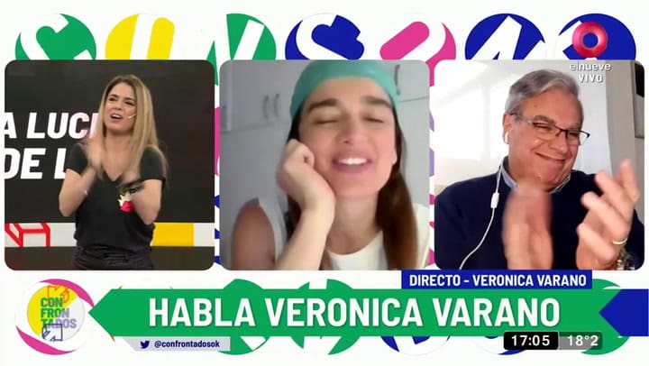 Verónica Varano habla del estado de salud de su gran amigo Lío Pecoraro - Fuente: elnueve