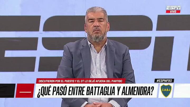 Revelan detalles de la pelea entre Sebastián Battaglia y Agustín Almendra