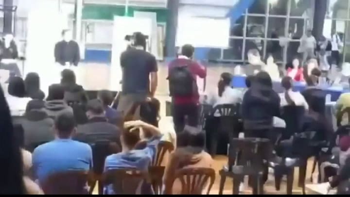 El discurso del joven que incomodó a Capitanich