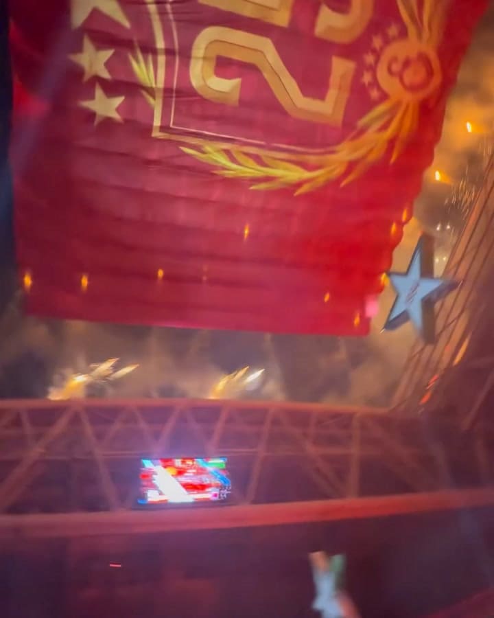 Mauro Icardi y la China Suárez celebraron el titulo del Galatasaray