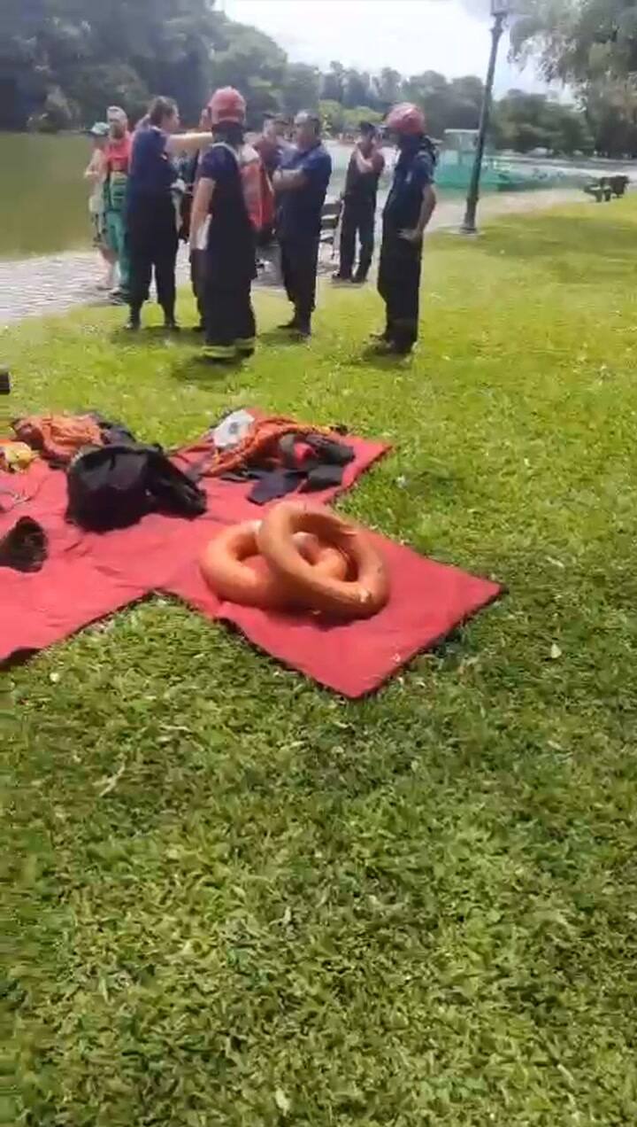 Lago Palermo busqueda hombre