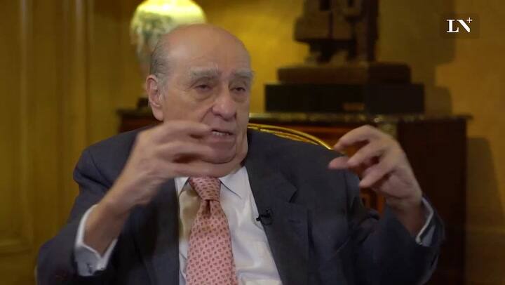 Julio María Sanguinetti 'Uruguay está caro por la debilidad de la moneda argentina'