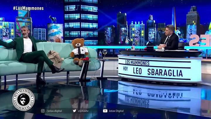 Leo Sbaraglia recordó el apodo que le pusieron mientras estaba en Clave de Sol