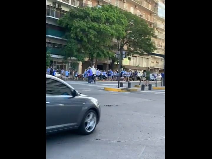 Argentina campeón: los festejos en Puente Pacífico