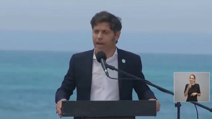 Axel Kicillof: "Si no hubiera Estado no habría verano"
