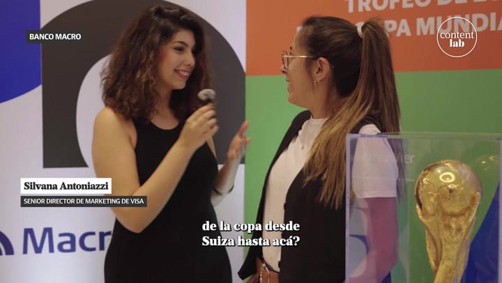 Visa y Banco Macro presentaron el trofeo de la Copa Mundial de la FIFA 2026 en Argentina