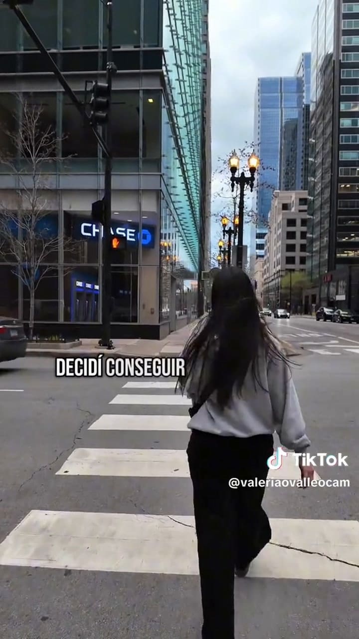 En En TikTok, compartió su experiencia de transición de au pair a ingeniera