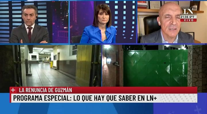 José Luis Espert pidió “no descartar un golpe” tras la renuncia de Martín Guzmán.