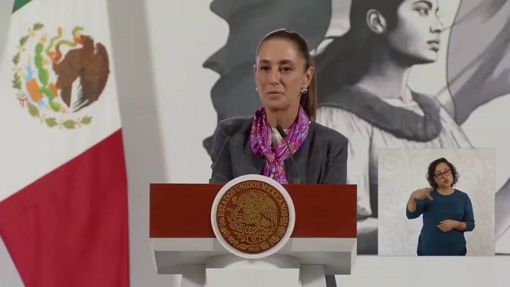 Claudia Sheinbaum, presidenta de México, expresó su repudio tras los dichos de Javier "Chicharito" Hernández