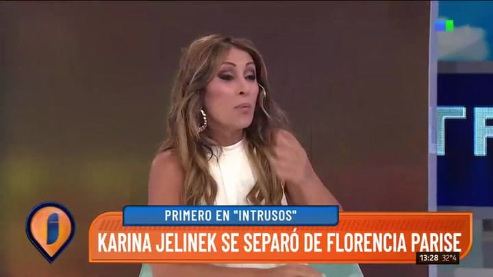 Karina Jelinek habría echado de su casa a Flor Parise