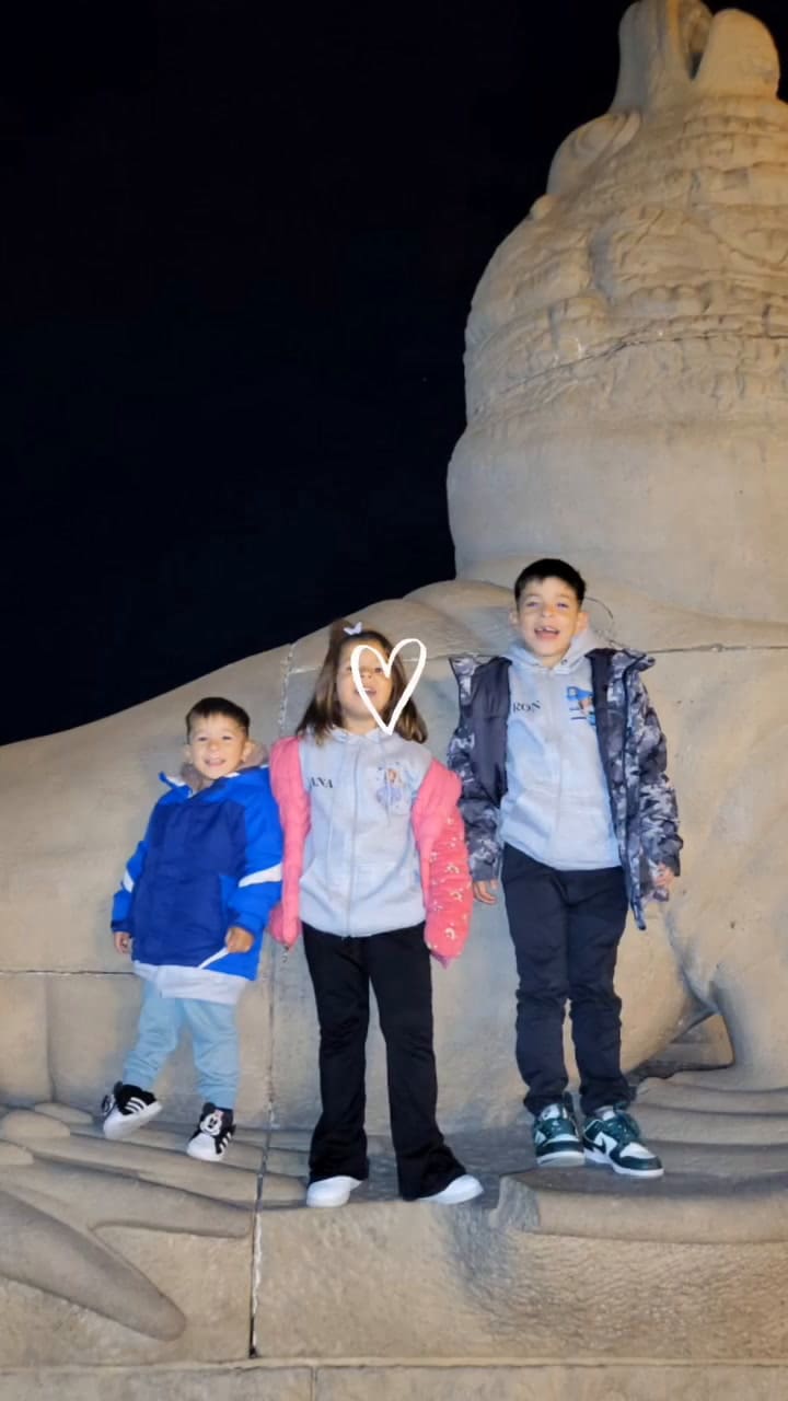 El video que compartió Brian de sus primeras vacaciones en familia (Video: Instagram @brianalberto.gh)