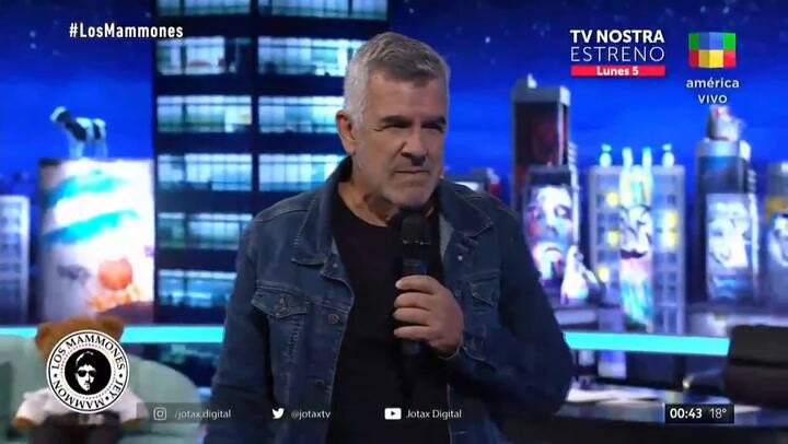Dady Brieva se animó a cantar en Los Mammones - Fuente: América TV