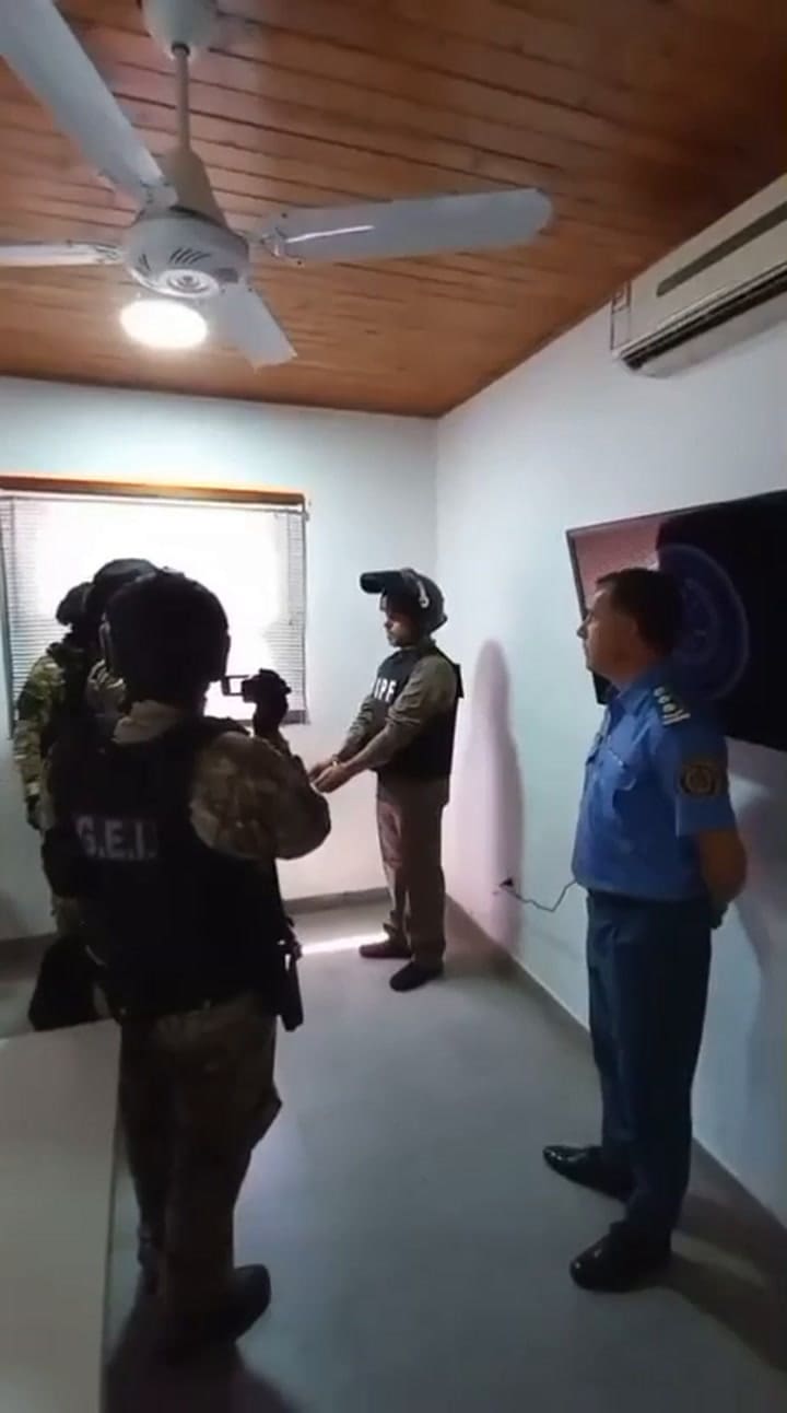 Tras el complot para matar a un juez, un fiscal y un ministro, trasladaron al “gaucho” narco al penal de Ezeiza