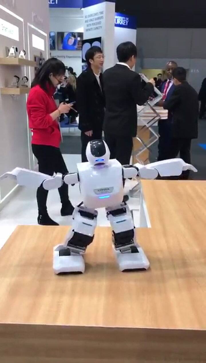MWC 2018: Robot que baila