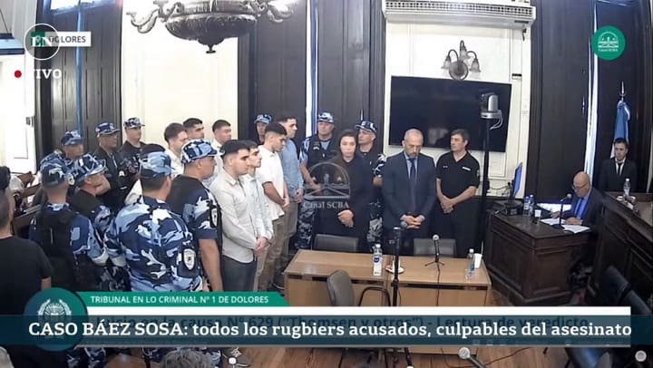 Ayrton Viollaz, Blas Cinalli, LucasPertossi: les otorgaron 15 años de prisión