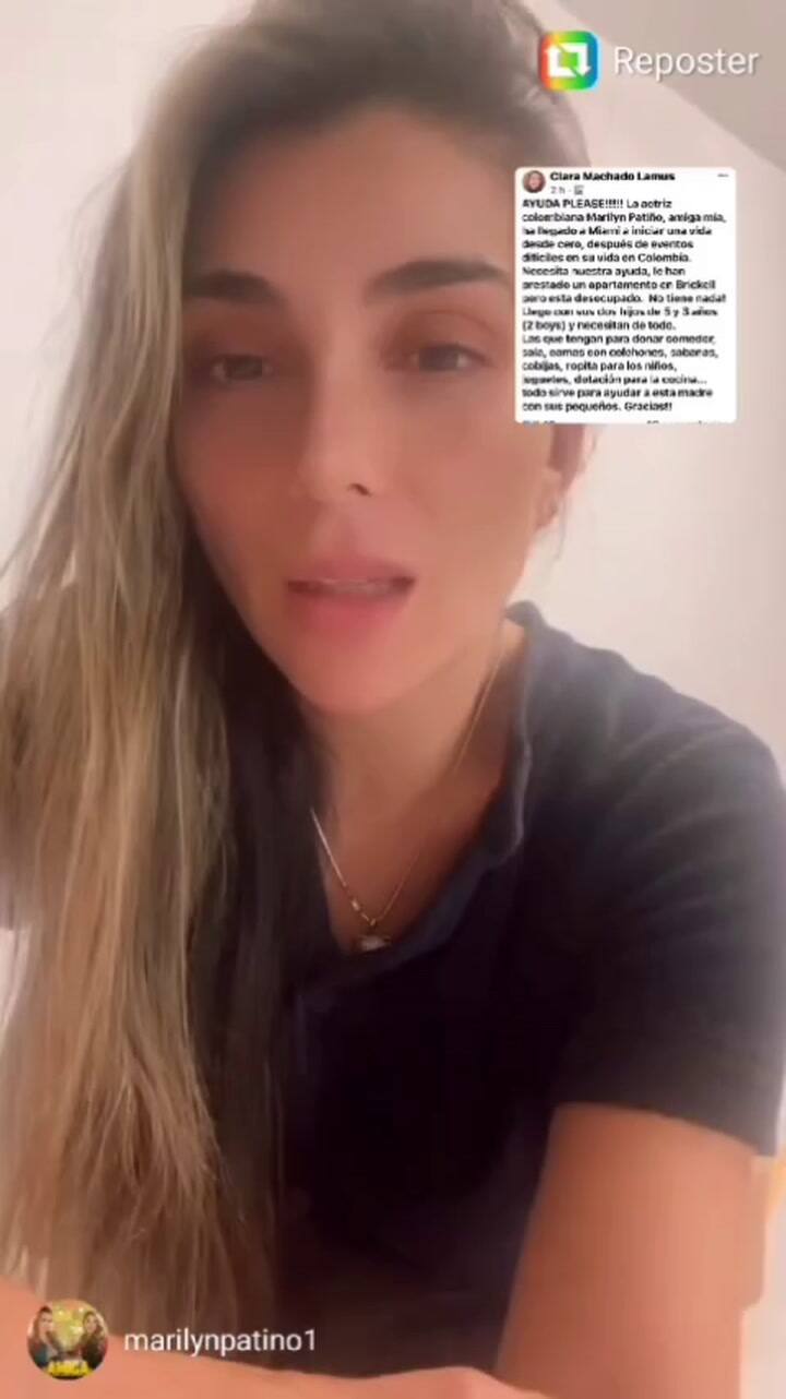 Marylin Patiño pobreza