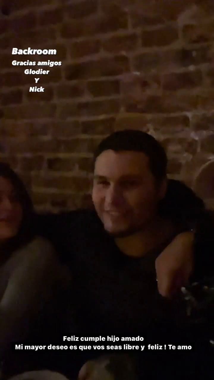 Celina Rucci mostró el festejo del cumpleaños número 27 de su hijo Uciel