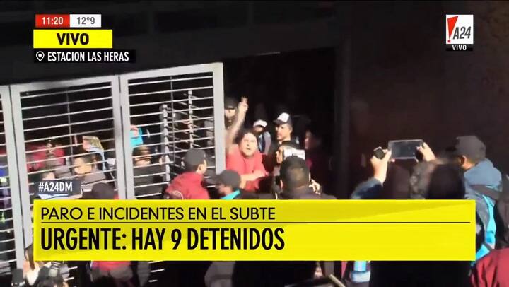 El momento de la detención de Néstor Segovia - Fuente: América 24