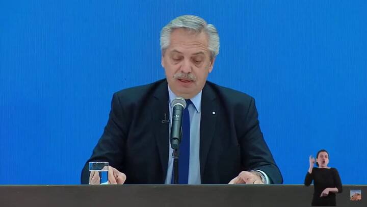 Alberto Fernandez habla de la depresión